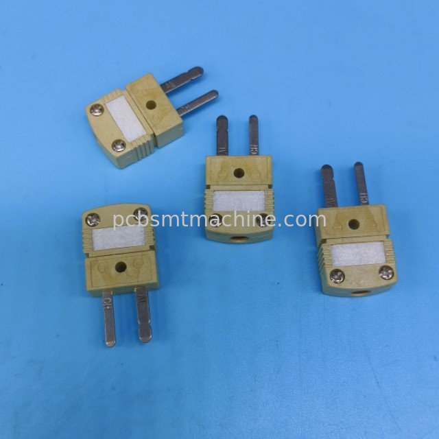 HMPW-K-M 플러그 K 타입 커넥터, 액체 결정 폴리머 물질, 29 ~ 260°C (-20 ~ 500°F)