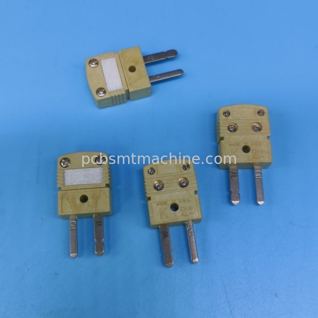 HMPW-K-M 플러그 K 타입 커넥터, 액체 결정 폴리머 물질, 29 ~ 260°C (-20 ~ 500°F)
