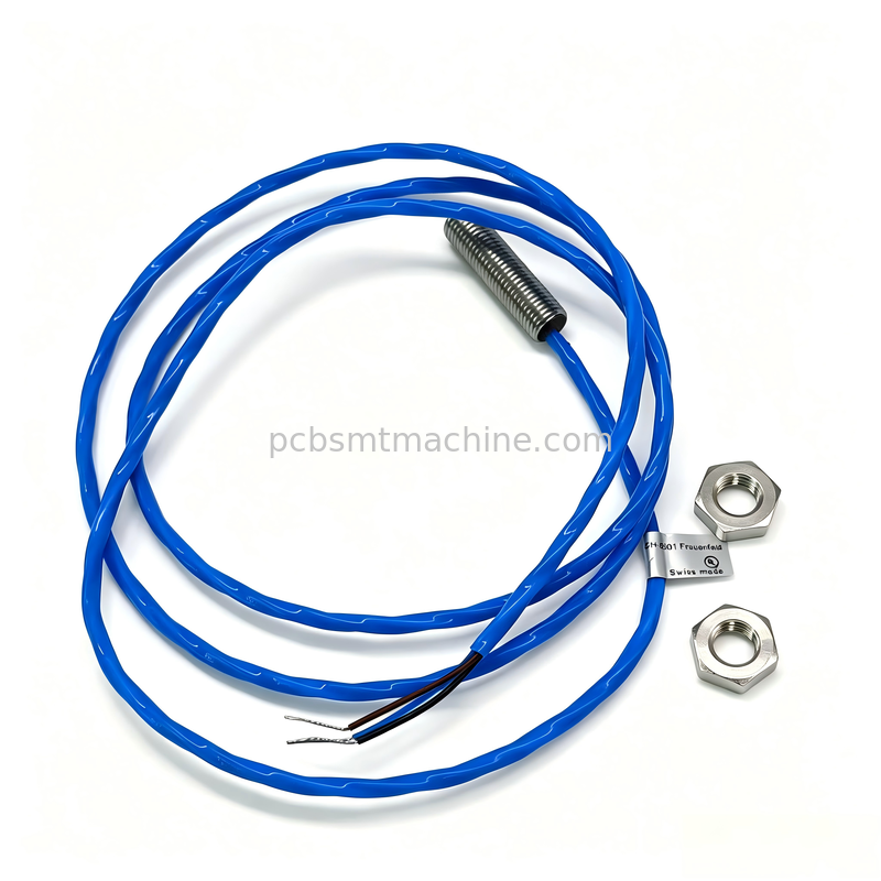 Baumer IFRM08P3707 M8 플러시 마운트 인덕티브 근접 센서 PNP NO 출력 및 스테인리스 스틸 IP67 하우징