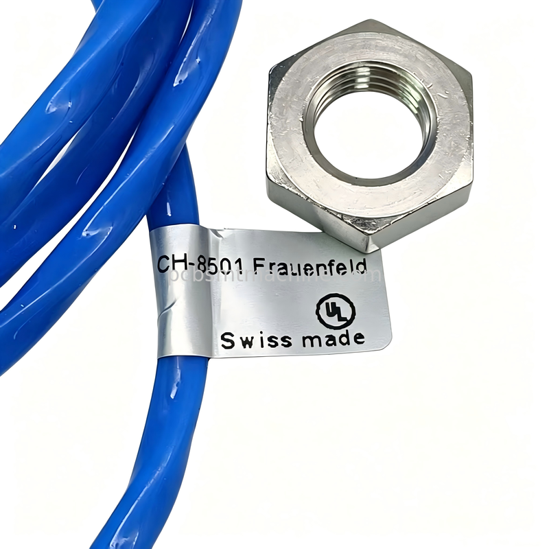 Baumer IFRM08P3707 M8 플러시 마운트 인덕티브 근접 센서 PNP NO 출력 및 스테인리스 스틸 IP67 하우징