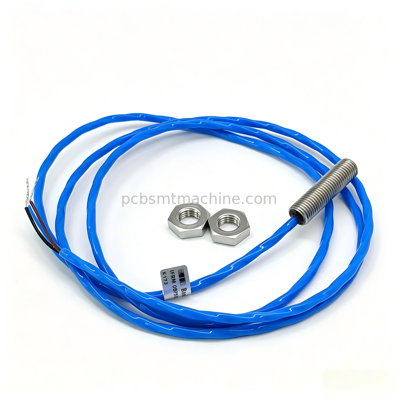 Baumer IFRM08P3707 M8 플러시 마운트 인덕티브 근접 센서 PNP NO 출력 및 스테인리스 스틸 IP67 하우징