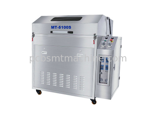 PCBA MT-5100S를 위한 하나 버튼 작동 800~1000L/Min SMT 세정 장비