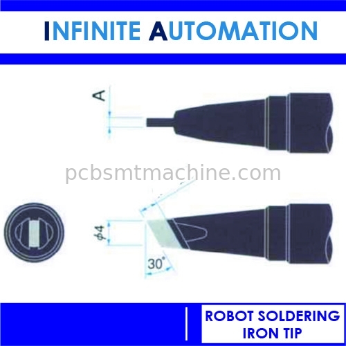 인두끝 1 밀리미터 1.5 밀리미터를 납땜질하는 P10DCN-R P15DCN-R 고순도 구리 로봇